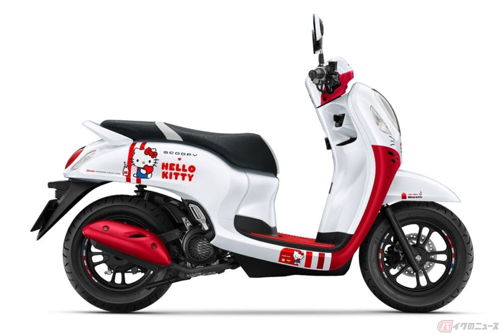 タイ・ホンダが発表した「Scoopy Limited Edition Hello Kitty」