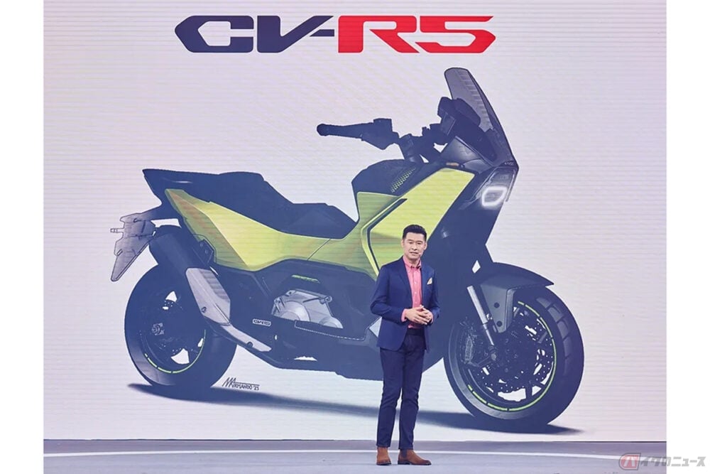 キムコの新型モデル「CV-R5」プロトタイプ