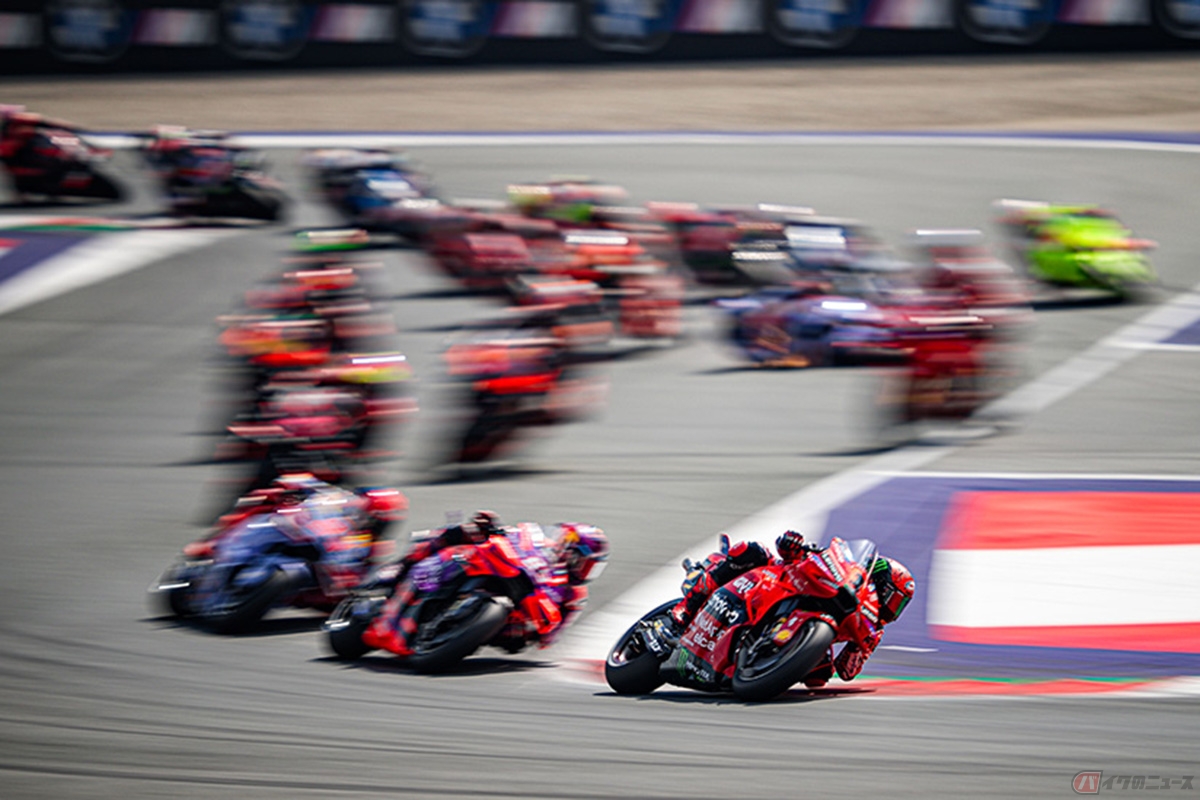 MotoGP2024第11戦オーストリアGPの様子