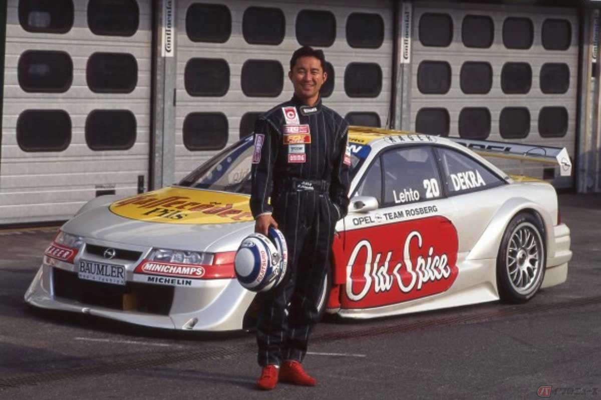 かつてITC(国際ツーリングカー選手権)への参戦に挑戦した筆者(木下隆之)