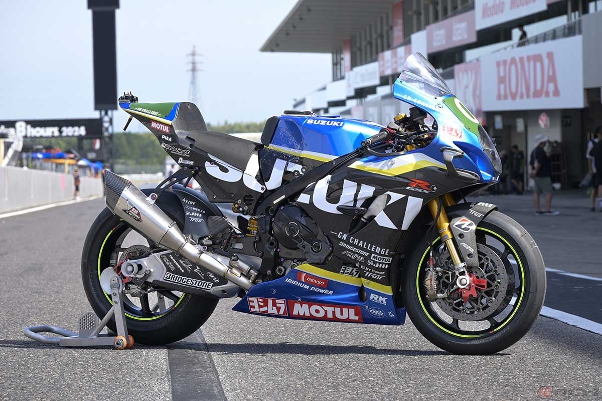 「チームスズキCNチャレンジ」が手掛けた「GSX-R1000R」