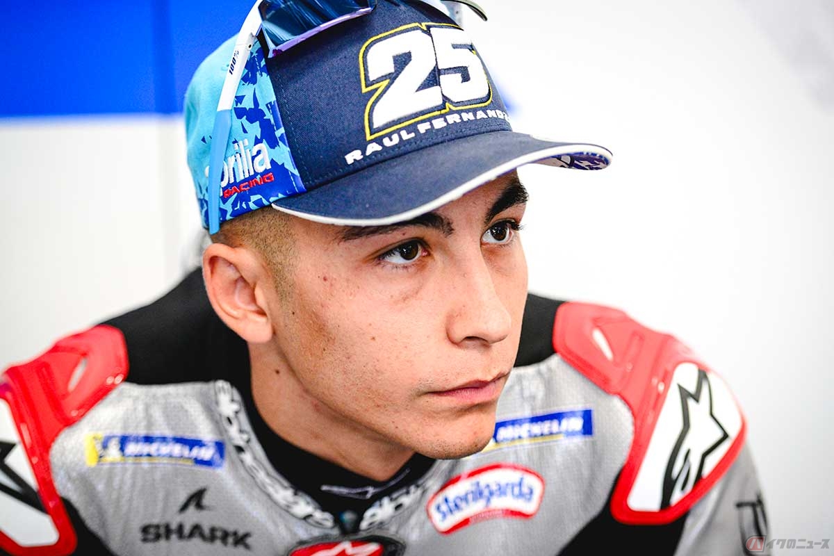 2025年シーズン、小椋藍選手とチームメイトになるラウル・フェルナンデス選手。じつは世界選手権デビューは小椋選手と同じ2019年シーズンなのだ