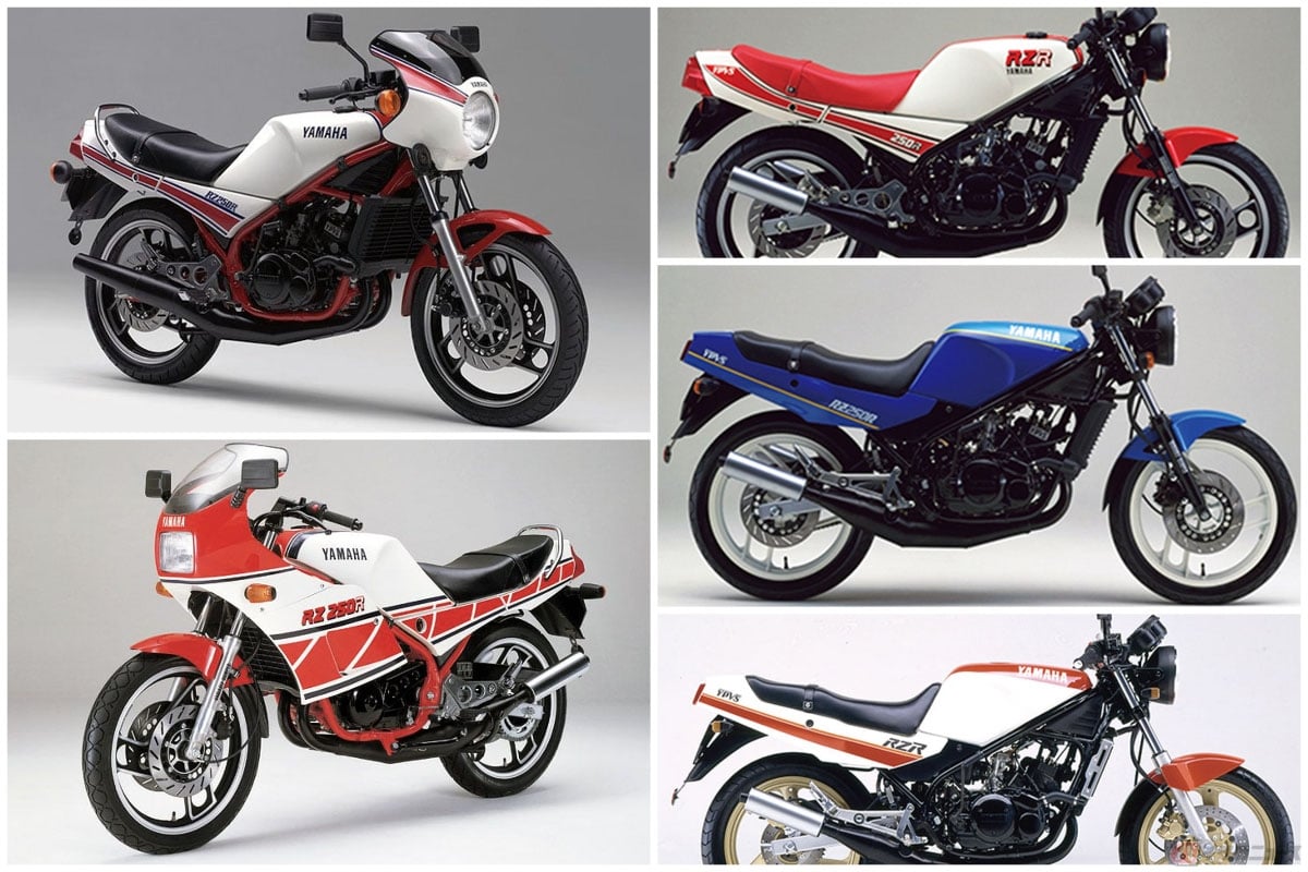 ヤマハ「RZ250R」の歴代モデル