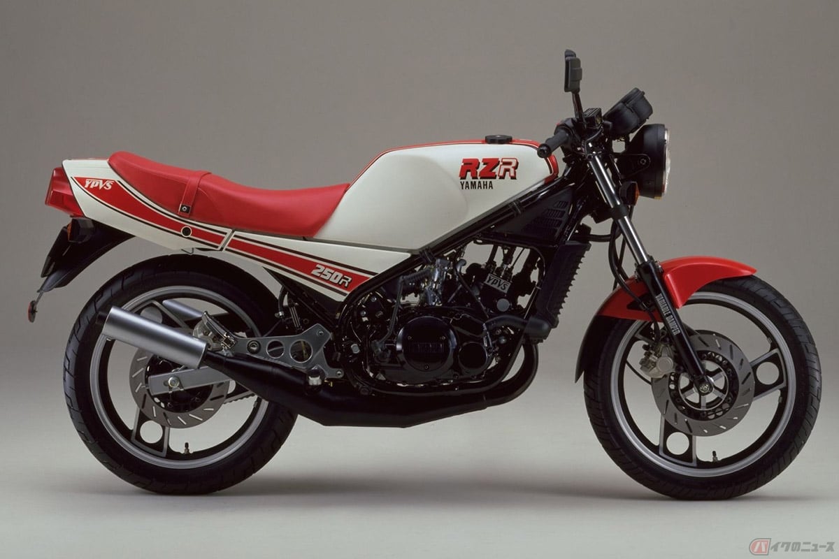1984年登場のヤマハ「RZ250R」(1AR)