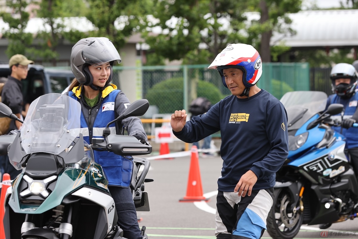 ブレーキ操作方法についても細かくインストラクターからアドバイスをいただける