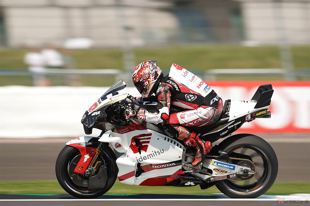 来季よりMotoGPマシン開発ライダーとしてのHRCとの複数年契約が発表された中上貴晶選手