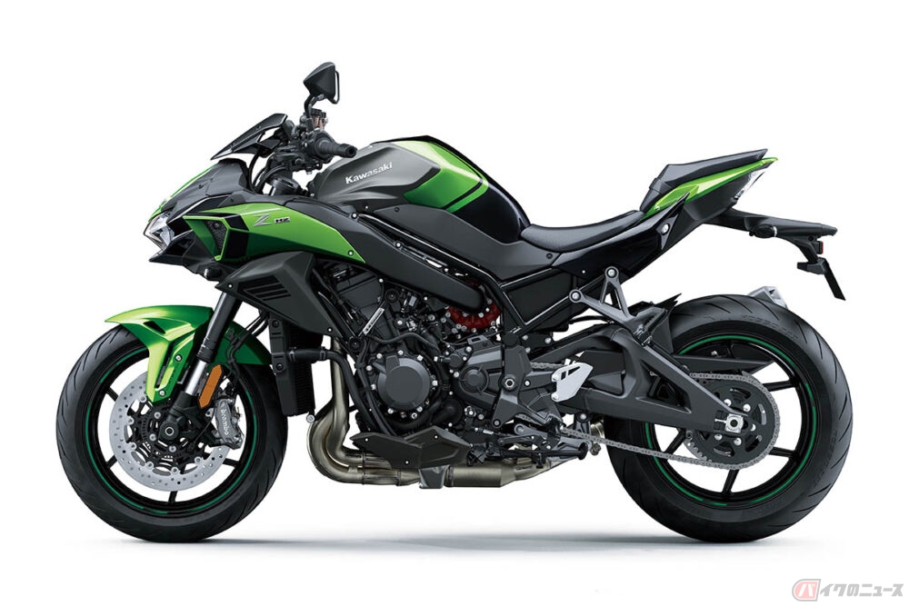 Zシリーズのフラッグシップ最新型登場！ カワサキが「Z H2」2025年