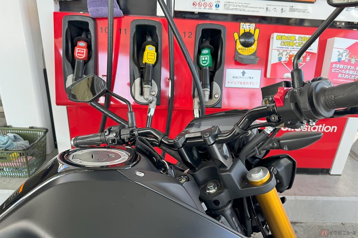 バイクでもスーパースポーツモデルを中心に、ハイオク指定が増えている
