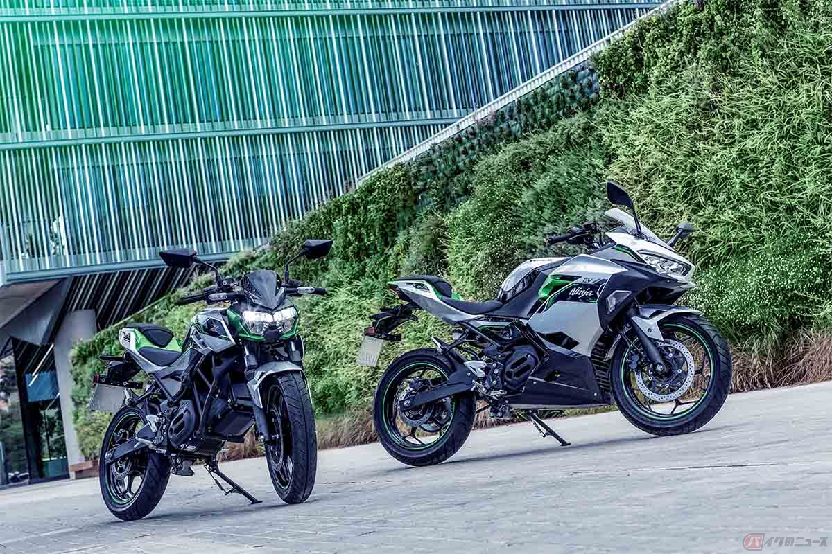 カワサキ製の電動バイクのみのレース！ 「Ninja Team Green Cup EV