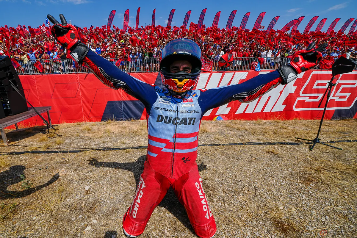 1043日ぶりに優勝したM・マルケス選手