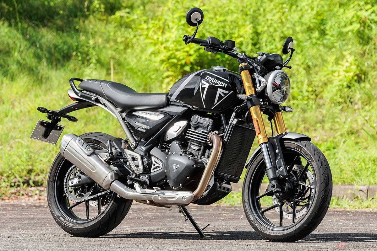 トライアンフ新型「SPEED 400」(2024年型)