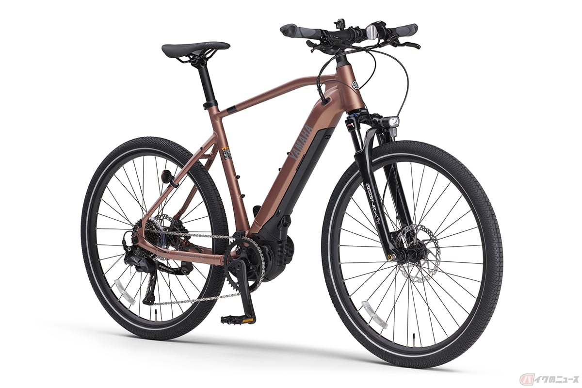 ヤマハのスポーツ電動アシスト(e-Bike)クロスバイク「CROSSCORE RC」