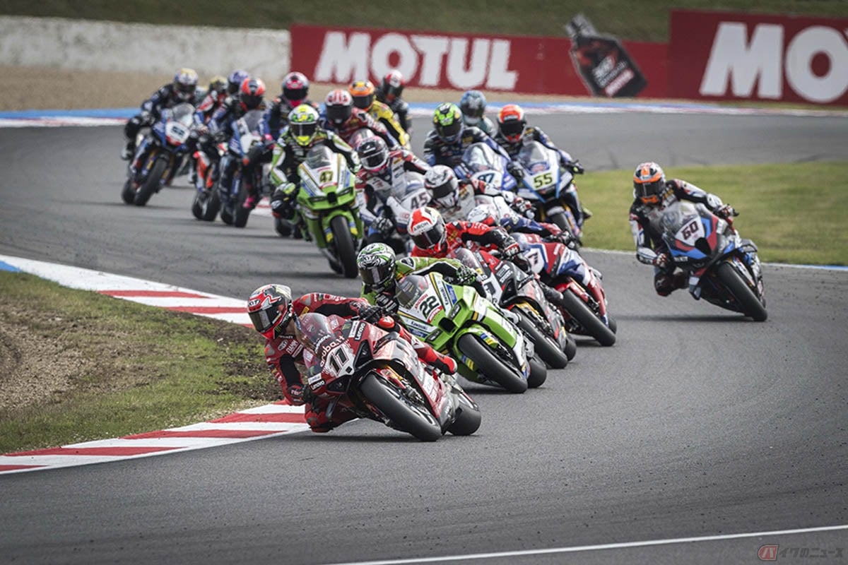 SBK第8戦フランスのスーパーポールを制した#11ニッコロ・ブレガ選手(Aruba.it Racing – Ducati)