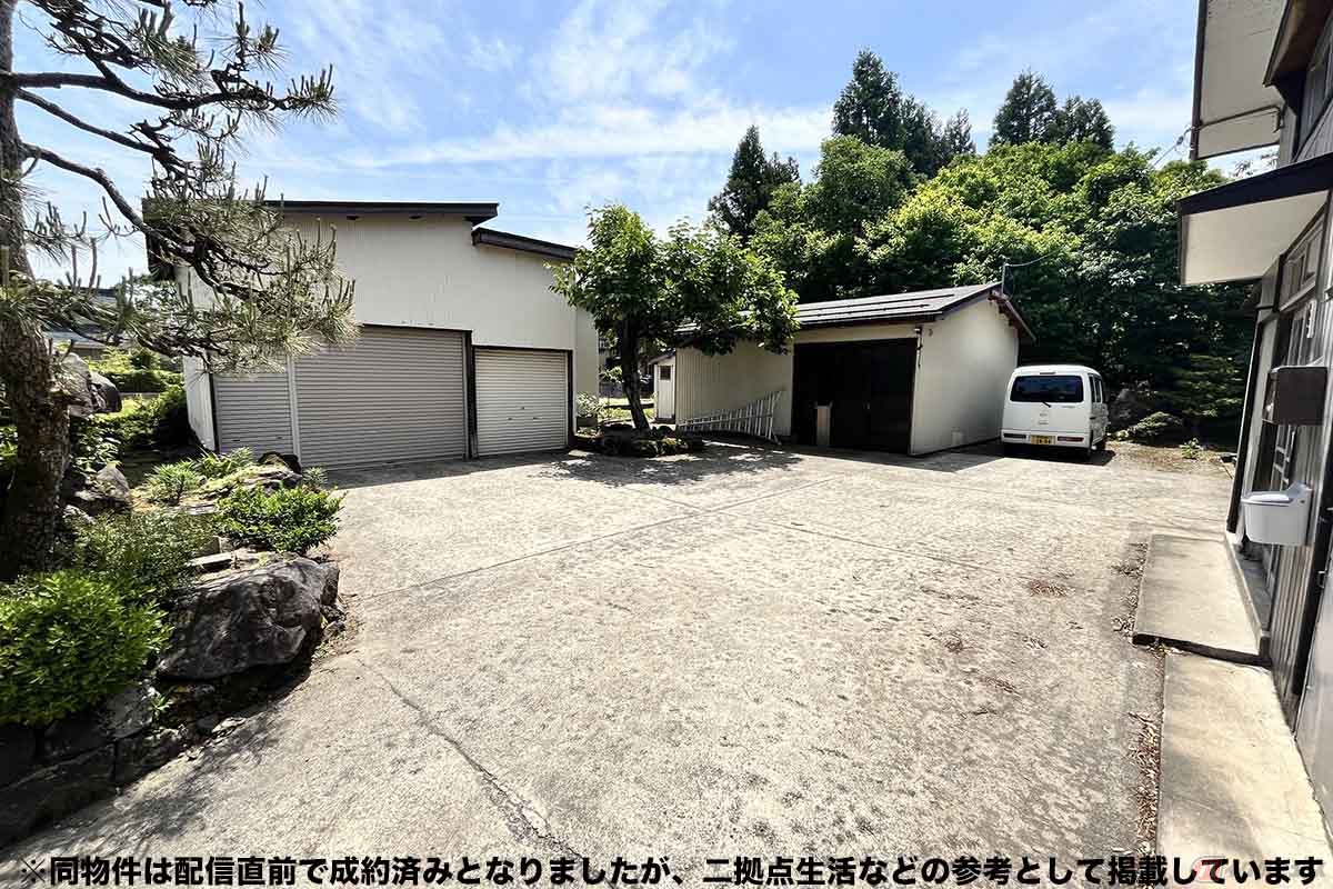 上越市にある格安古民家。配信直前に成約済みの案内が届きましたが、二拠点生活を考えている方などに向けてあえて掲載しています