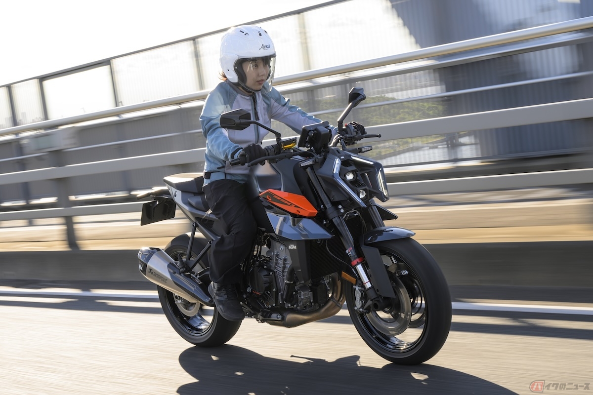 走り出しがリッターバイクだからといって、爆発的に突き出されるようなスタートでなく意外にも怖さがない穏やかな発進ができた