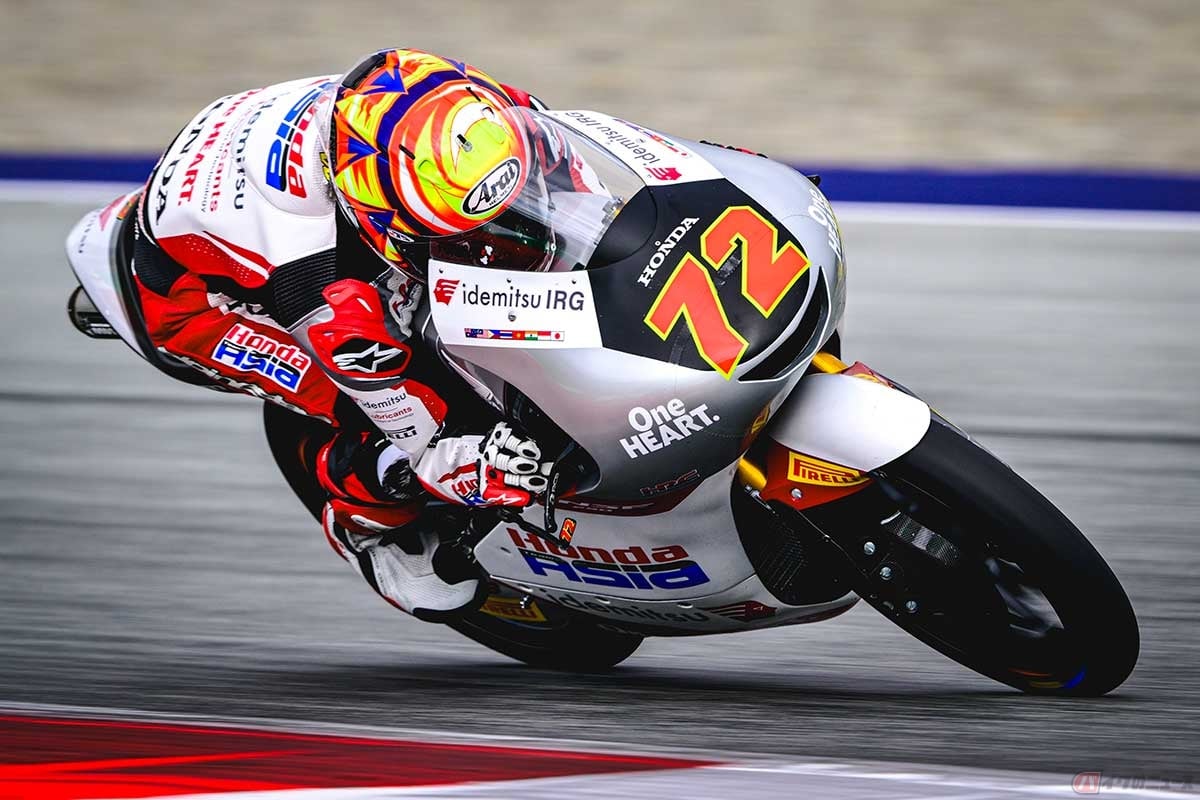 古里太陽選手(#72/Honda Team Asia)