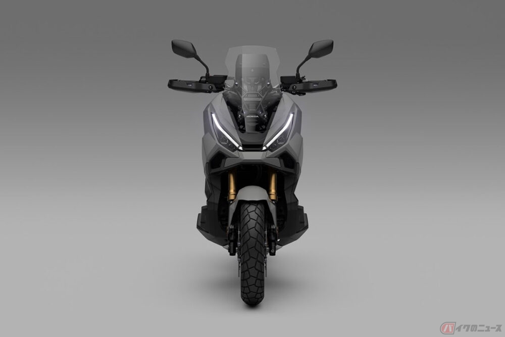 エッジの効いた新フロントフェイス採用 ホンダ「X-ADV」2025年モデル