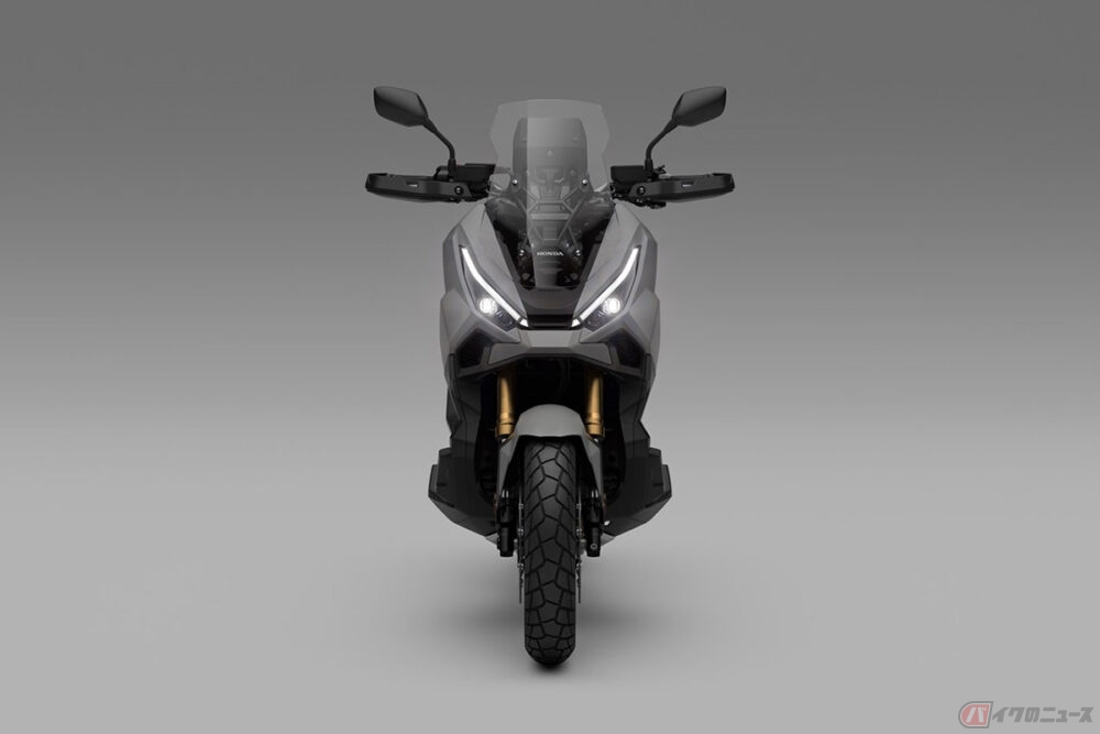 エッジの効いた新フロントフェイス採用 ホンダ「X-ADV」2025年モデル