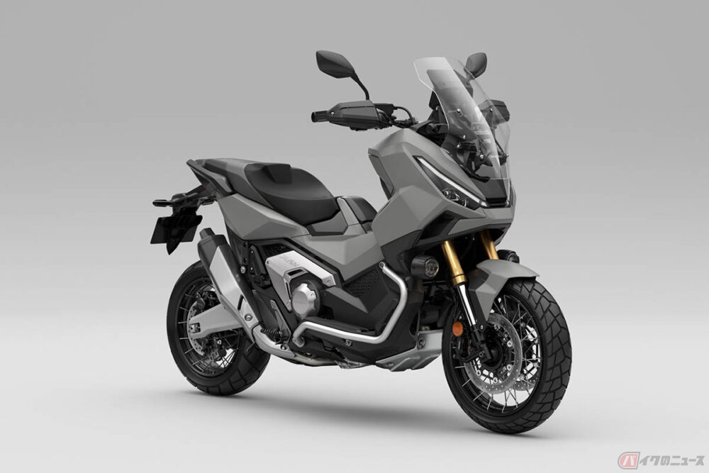 エッジの効いた新フロントフェイス採用 ホンダ「X-ADV」2025年モデル