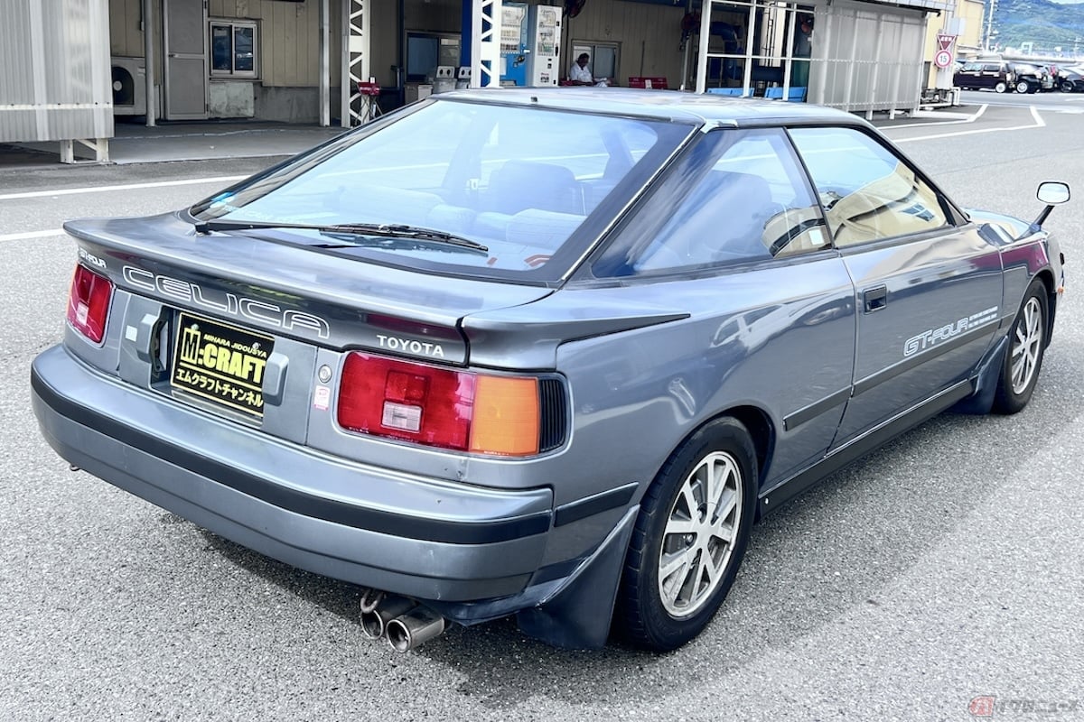 トヨタ「セリカGT-FOUR」は、映画の中でも注目を浴びた(写真提供:ミハラ自動車)