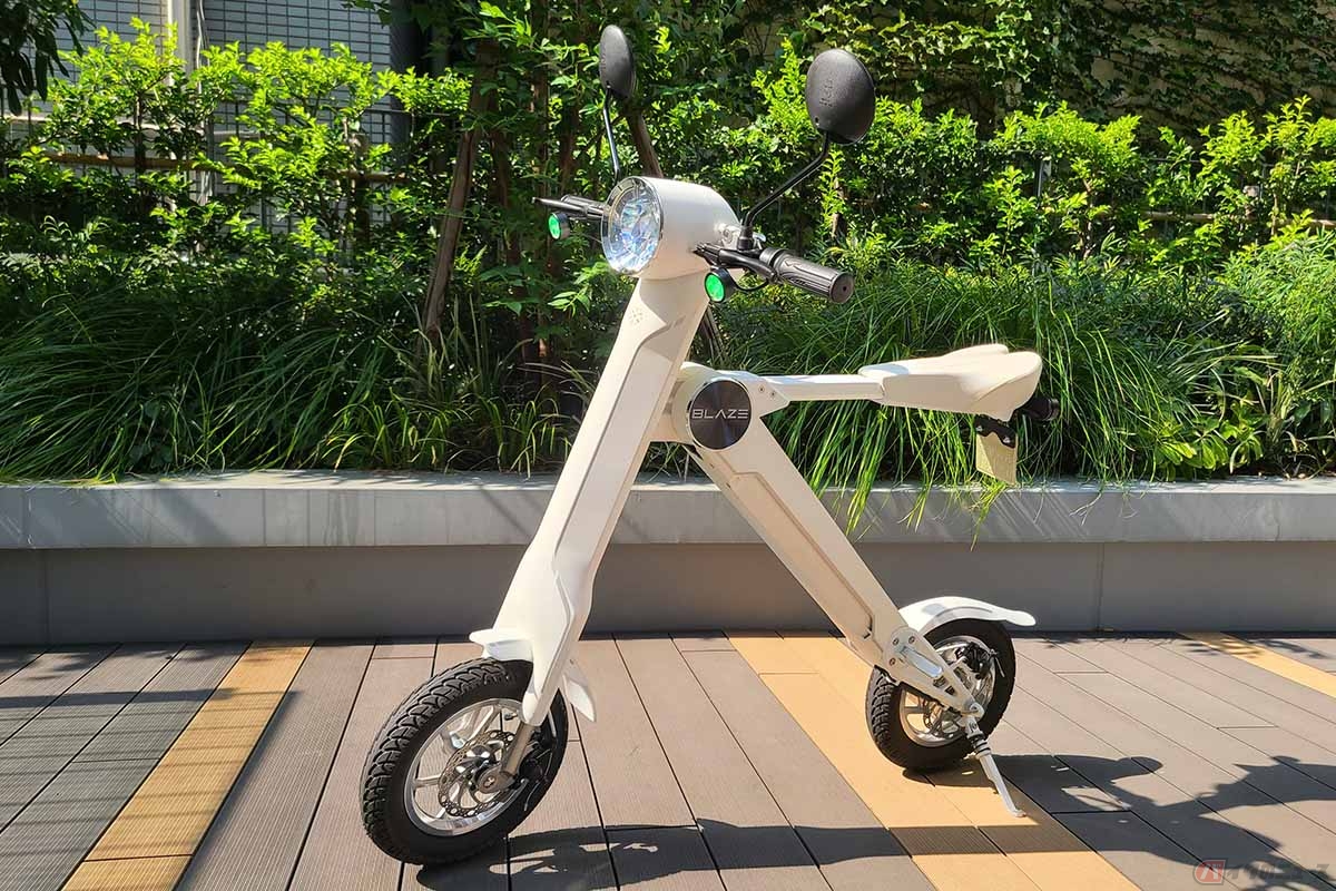 ブレイズの新型モデル「スマートEV特定原付モデル」