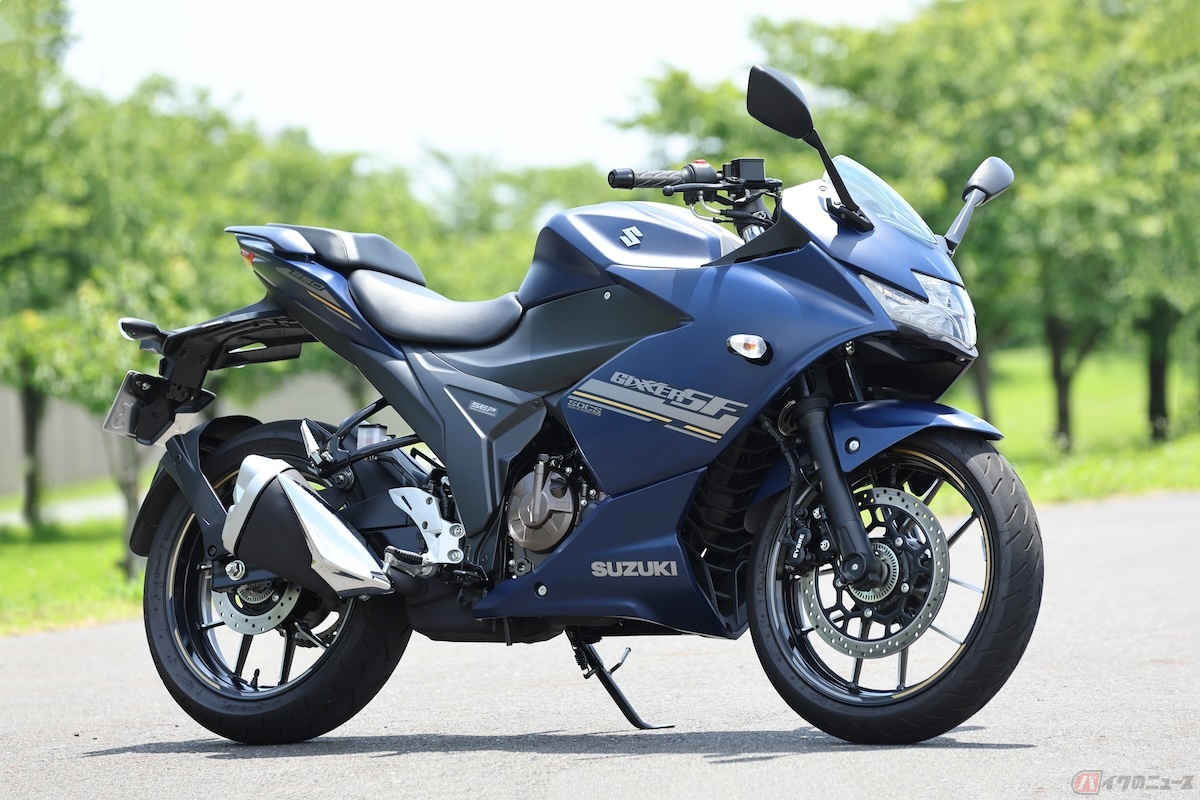 油冷エンジンを搭載する「GIXXER SF250」