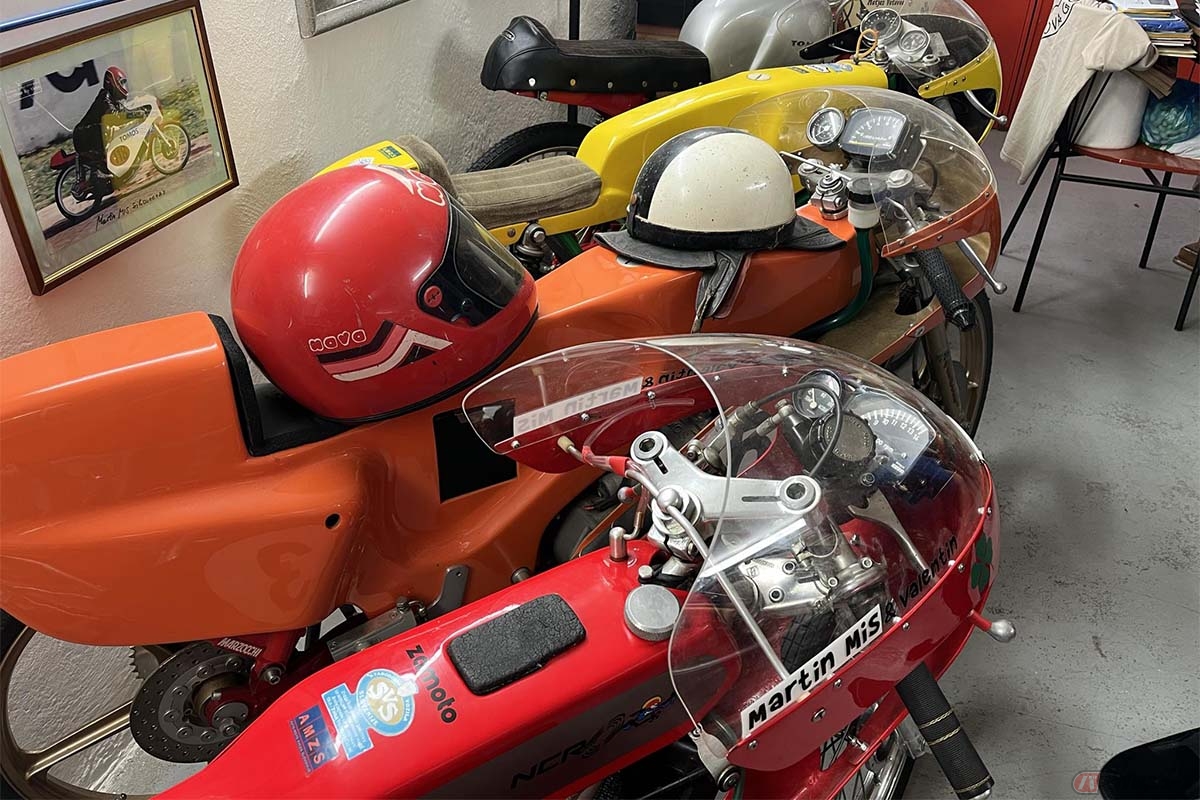 スロベニアで出会ったWGP50ccクラスのマシン