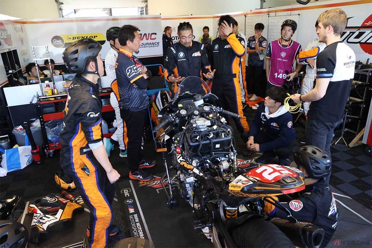 チームエトワールのレース結果はマシントラブルでリタイア