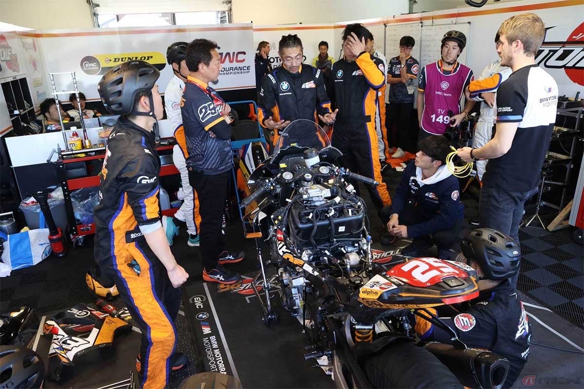 チームエトワールのレース結果はマシントラブルでリタイア