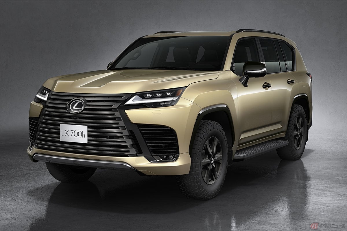 レクサス 新型「LX」ムーンデザート/OVERTRAIL専用色