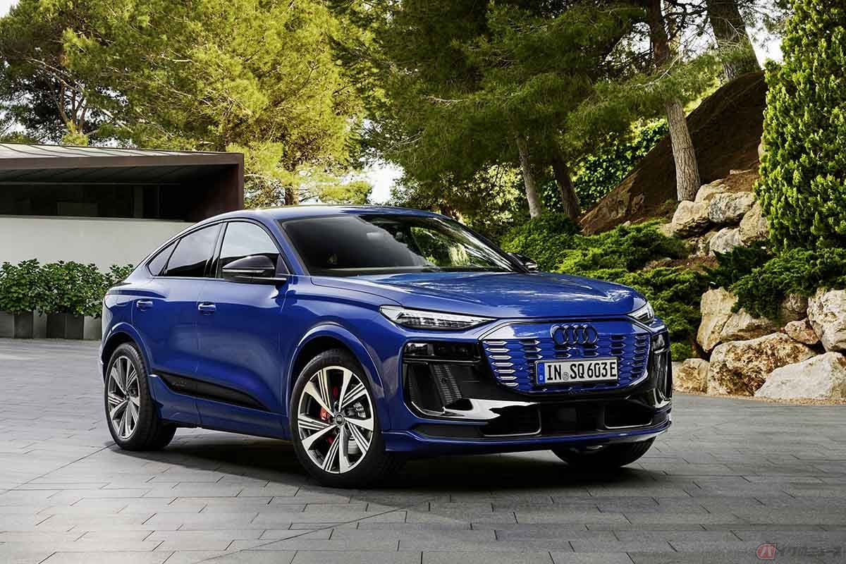 アウディがワールドプレミアを果たした「Q6 Sportback e-tron」