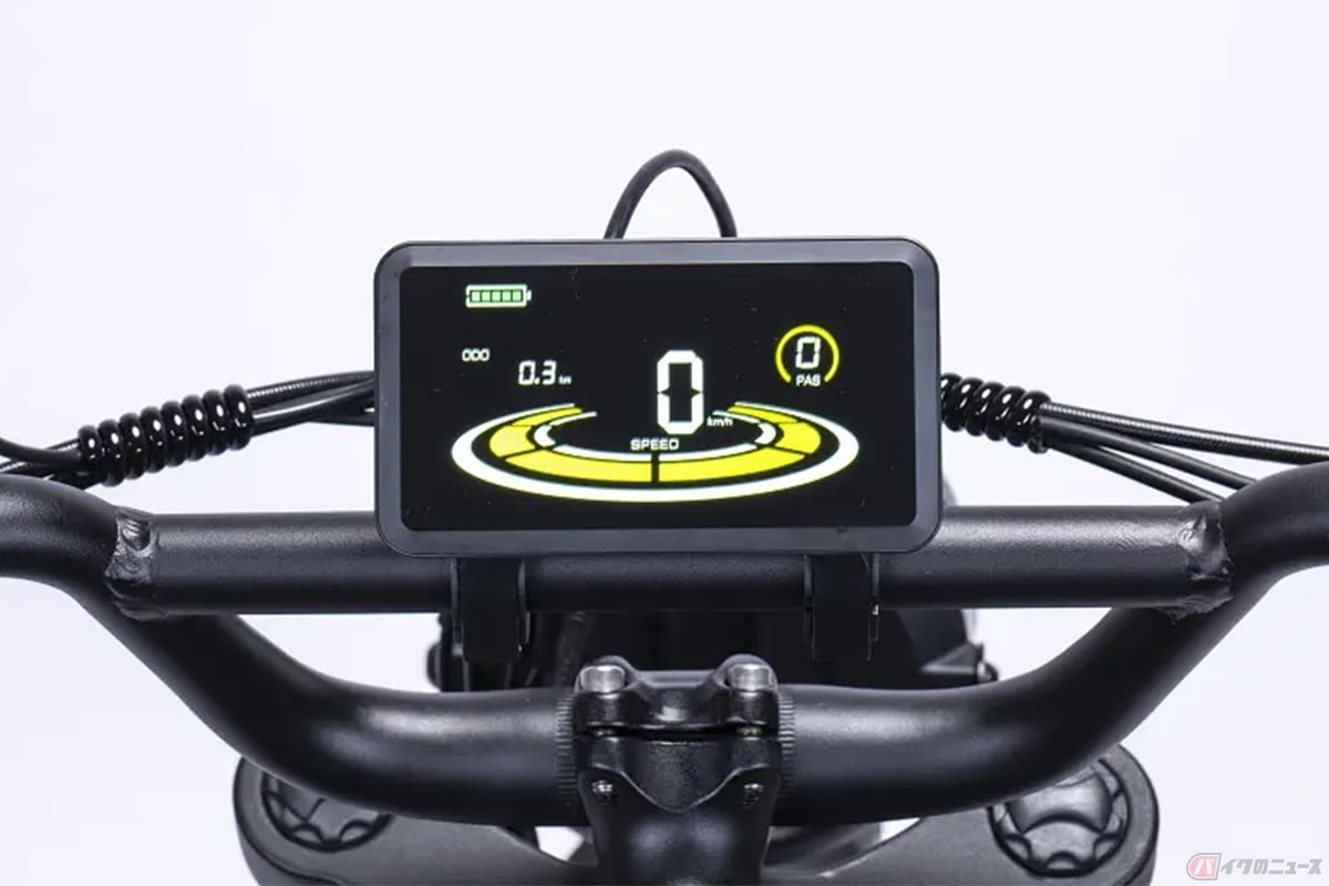カスタムジャパンから登場する電動アシスト自転車「eXs e-Bike MotoLike」