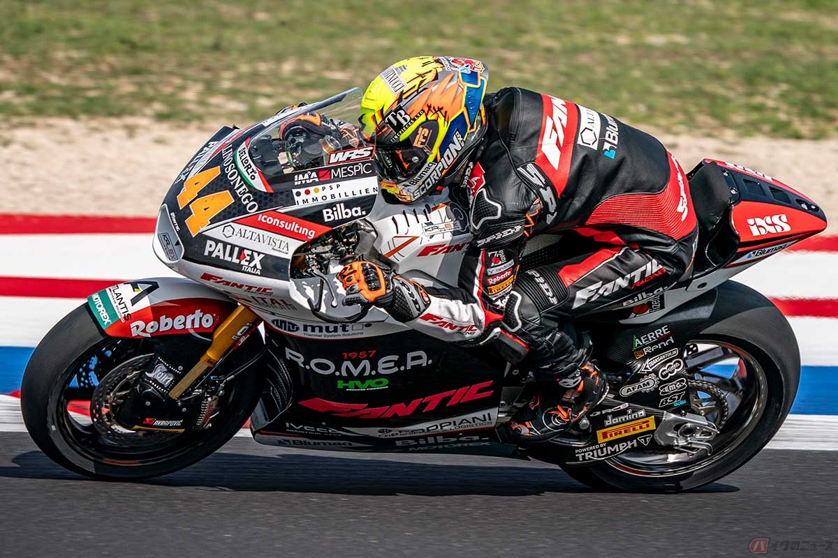 アロン・カネト選手（ファンティック・レーシング）