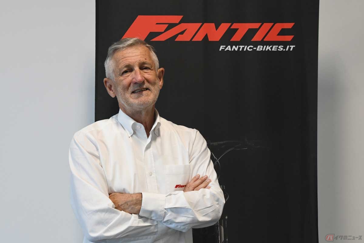 ファンティックの副社長、マリアーノ・ローマンさん。過去にはアプリリアのテクニカル・マネージャーを務め、ミナレリとともに多くのエンジン開発に携わった