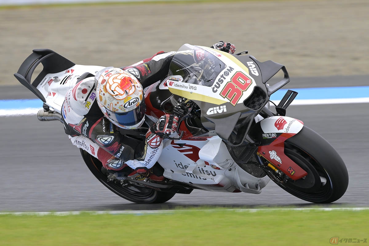  2024年でMotoGPレギュラーライダーを退く中上貴晶選手（イデミツ・ホンダLCR）は21番手スタート