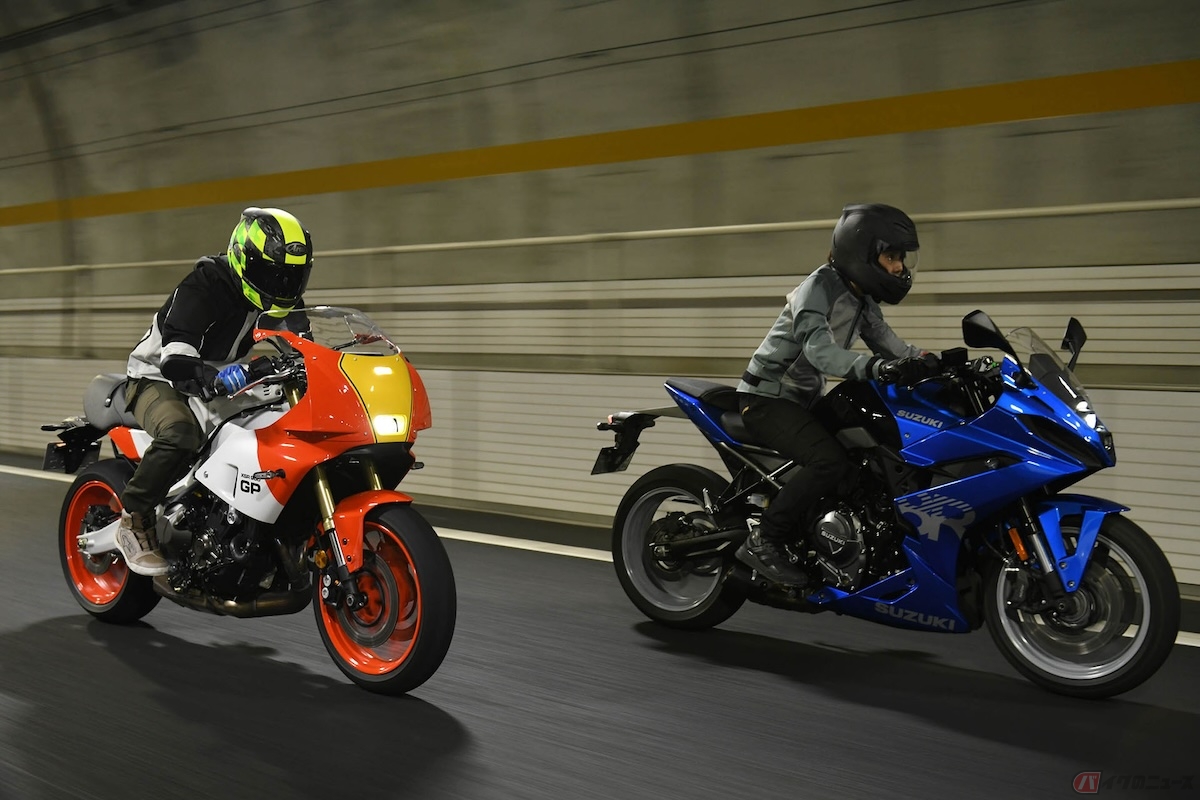 400ccを超えるような大型バイクになると車体が大きく重くなり、どっしりと安定感があるので、高速道路や長距離を走るときには最適