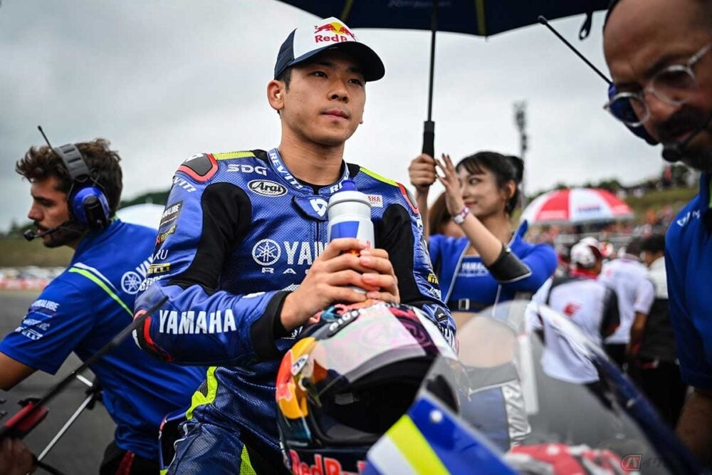 【MotoGP第16戦日本GP】佐々木歩夢選手（#22／Yamaha VR46 Master Camp Team）は、予選Q1では10番手、決勝レースは24番手からスタート