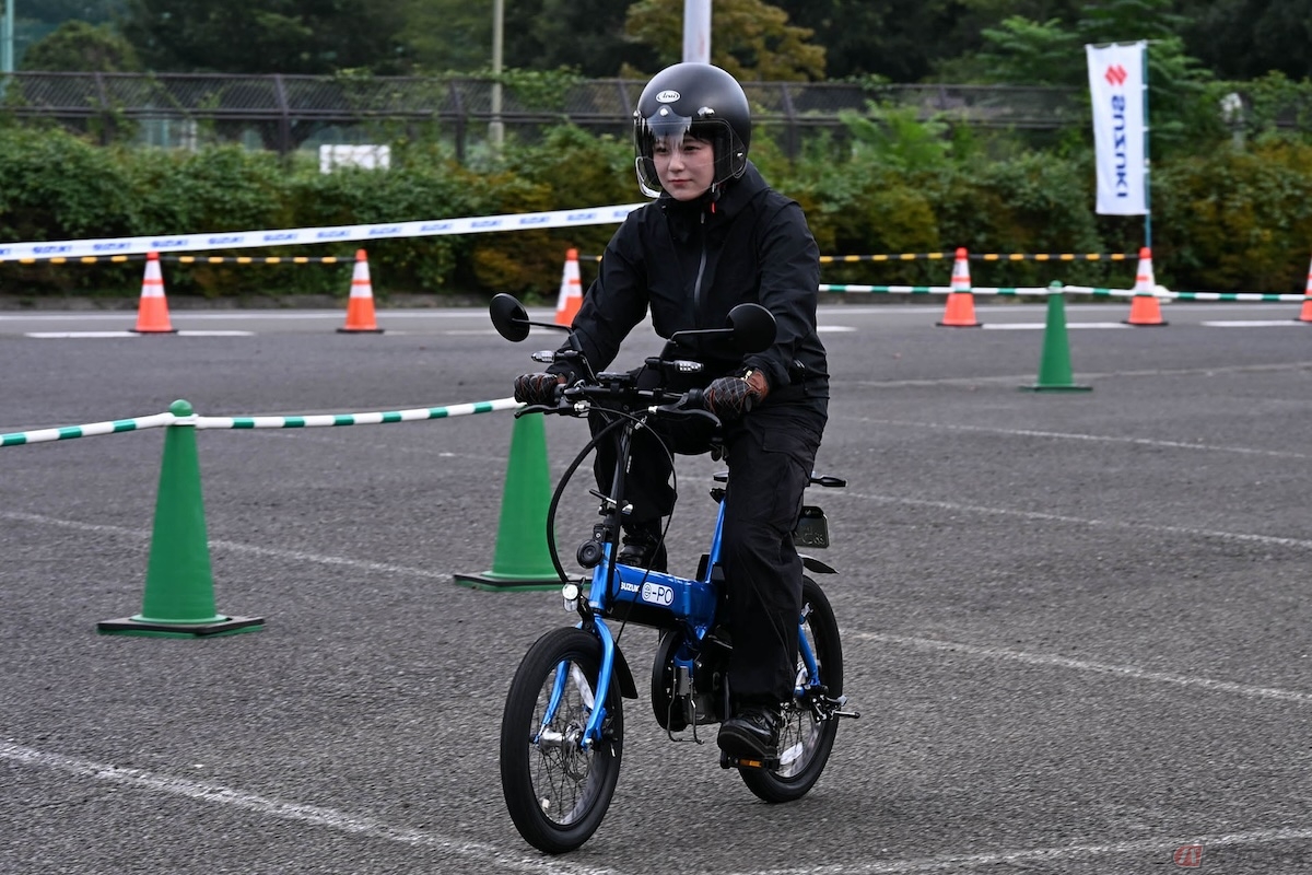 アシスト自転車モードは、ペダルを踏み込んだ瞬間、グンッと力強く前に進んでくれたのでパワーは十分