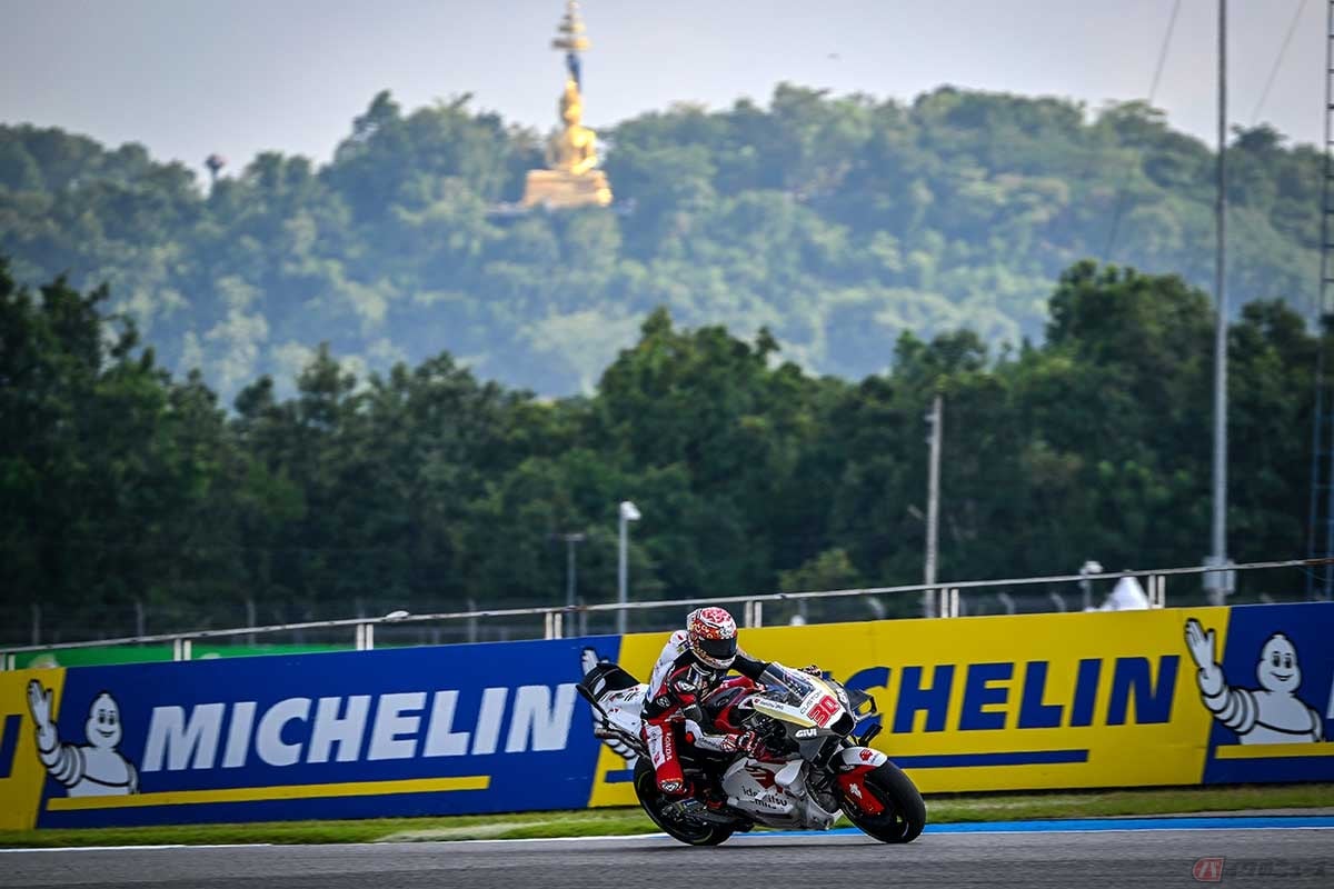 【MotoGP第18戦タイGP】中上貴晶選手(#30/IDEMITSU Honda LCR)