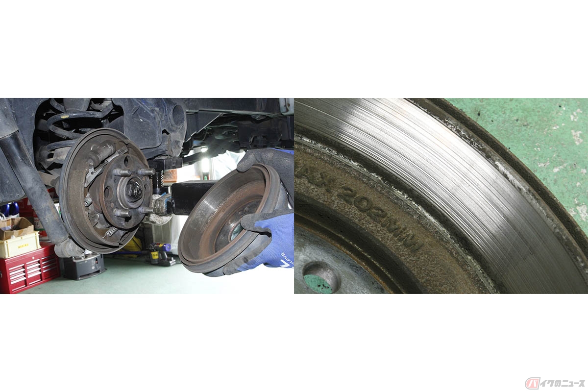  バイクのドラムブレーキメンテナンスは、経験豊富なつもりですが、クルマのドラムブレーキメンテナンスの経験はゼロのワタクシです。リヤにはサイドブレーキ機能もありますので、それにまつわるノウハウもあるようです