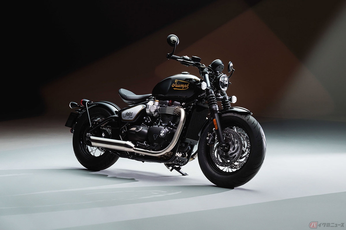 新型Bonneville Bobber Icon Edition