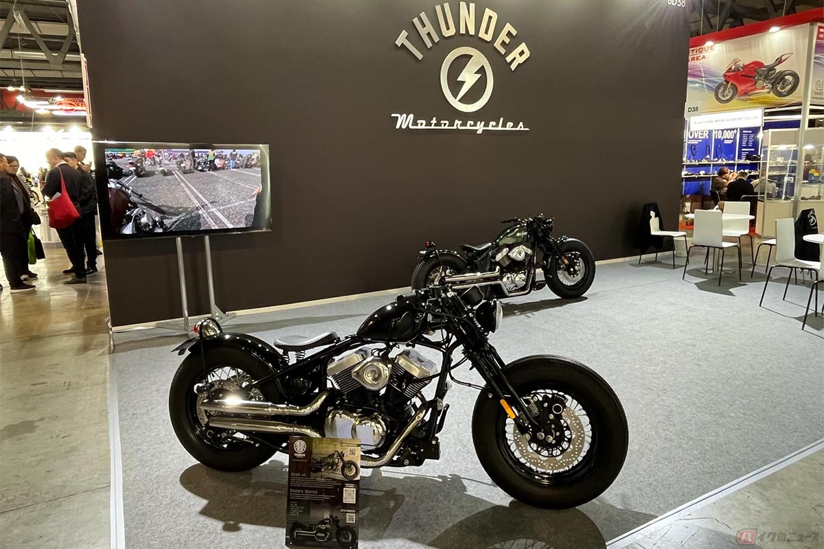 アメリカンや軍事用!? 公道で乗ってみたいバイクも続々登場 レーシング