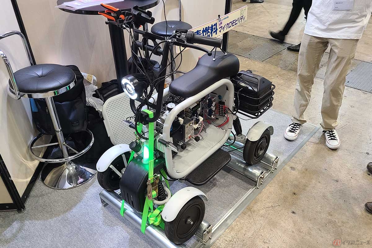  東京工科大学の学生が作った「Chat Kart水素燃料電池改」