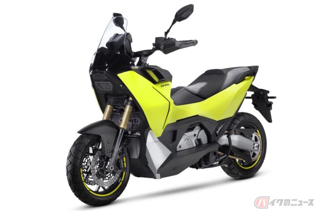 台湾ブランド「キムコ」が新型アドベンチャーモデル「CV-R5」を公開
