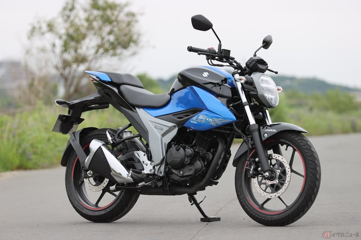 スズキの軽二輪ネイキッドモデル「ジクサー150」