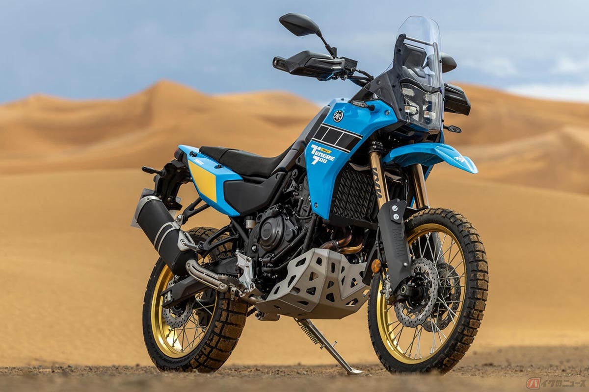 大幅刷新したヤマハのアドベンチャー 「Tenere700」2025年モデル発表