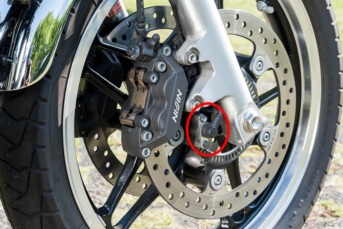 アンチロックブレーキシステム(Antilock Brake Syste)のセンサー