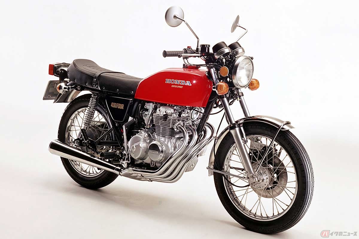 【実車画像】ホンダ「CB400FOUR-I」(1976年発売)