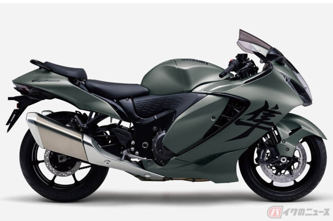 全18色のカラーオーダーも可能!! スズキ「Hayabusa」2025年モデル発売