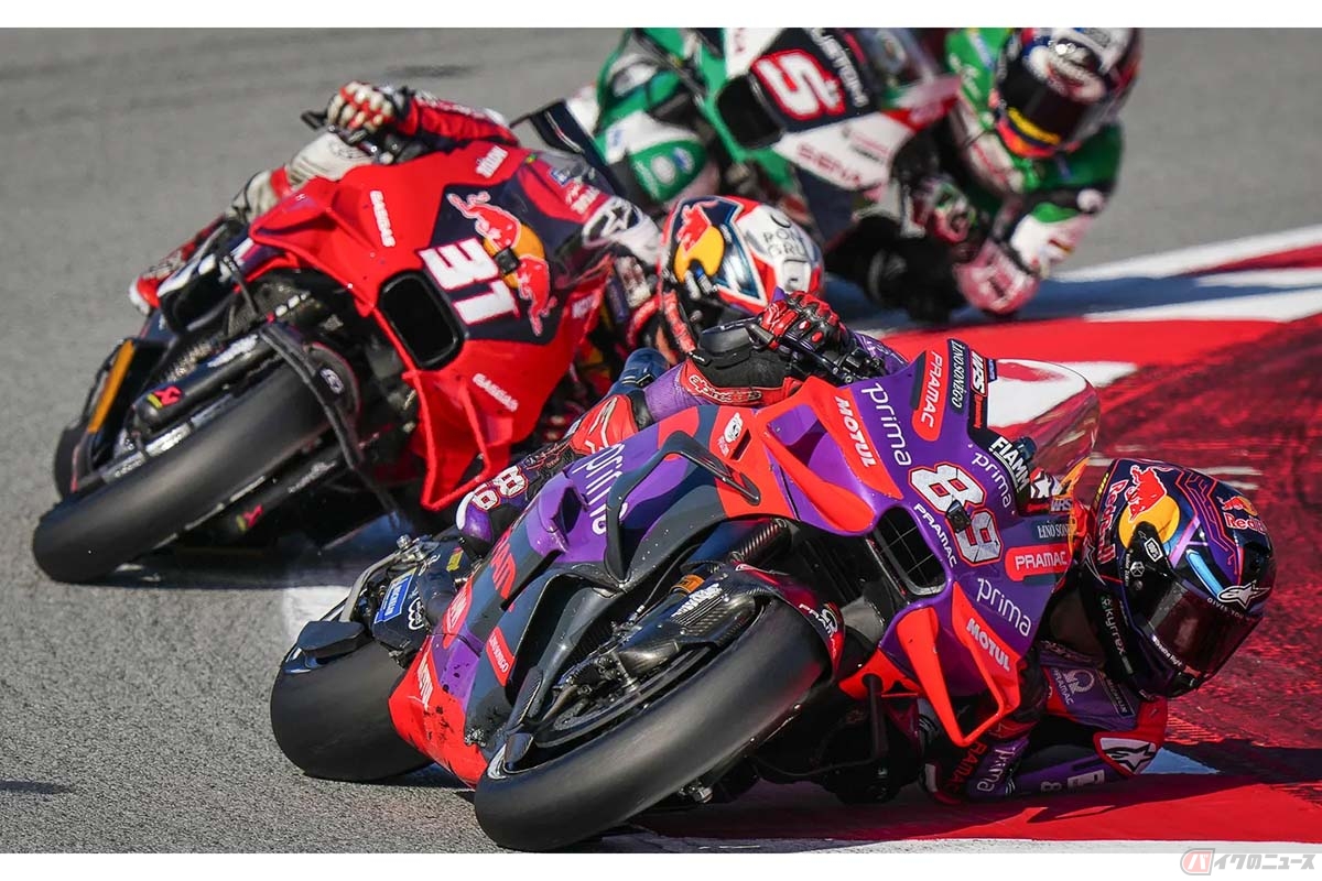 MotoGP2024第20戦ソリダリティGP の様子